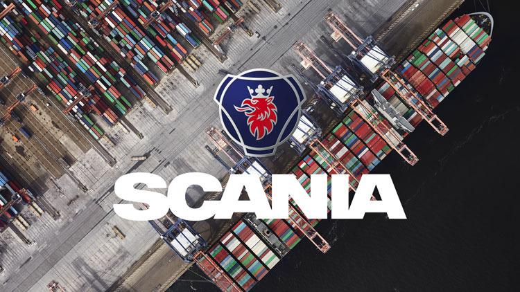 瑞典卡車和巴士制造商Scania企業(yè)形象設計,logo設計